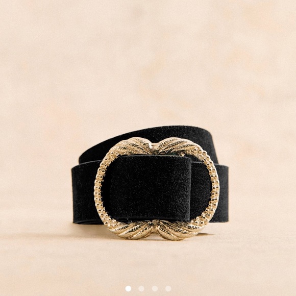 Buckle Bovin Sézane Ceinture Sezane Artemis Artemis Belt Lilac